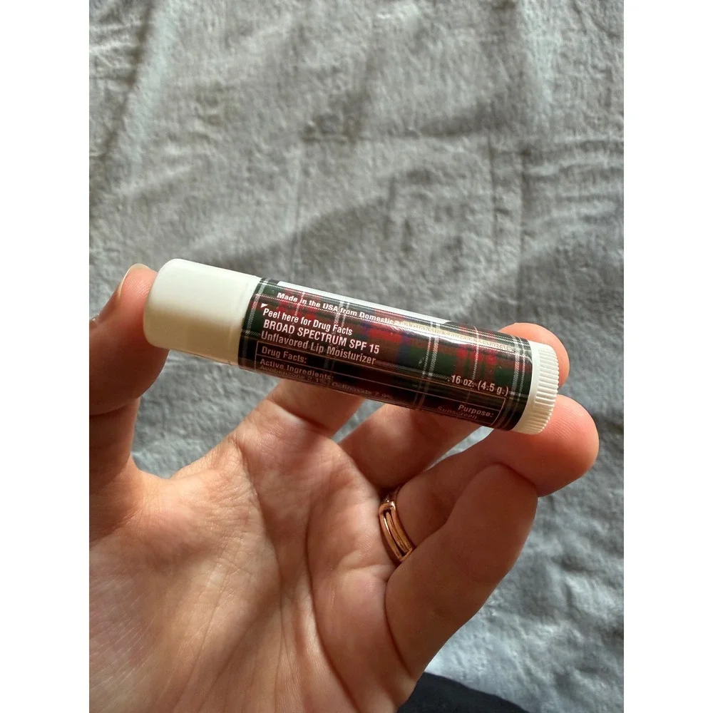 Disneyland Resort VIP Tours Plaid Lip Balm SPF 15 Disney Parks Exclusive - C161